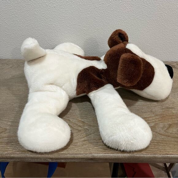 Russ Berrie Plush Hiccup the Beagle Dog - White and Brown 14” - Picture 3 of 10